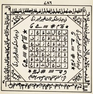 لوح حجاب مبارک برائے روزِ یکشنبہ