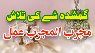 gumshuda-cheez-ki-talash › Roohanialoom - روحانی علوم گمشدہ-شے-کی-تلاش